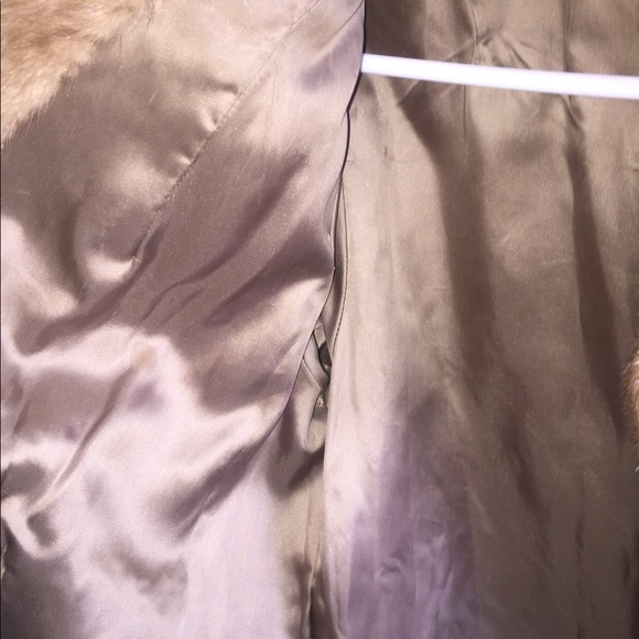 100% authentic light color mink coat unisex - Picture 4 of 9